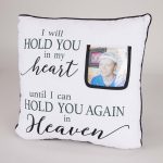 Heaven In Our Home Embroidered Pillow