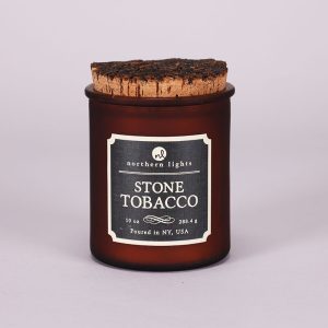 10 Oz. Northern Lights Stone Tobacco Candle