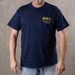 Navy Veteran Star Navy Tee