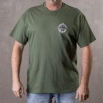 Veteran Boots Green Tee