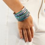 Turquoise Wrap Magnetic Bracelet