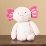 13″ Pink Axolotl Bean Bag Plush