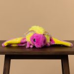 Pink and Yellow Rosy Maple Moth