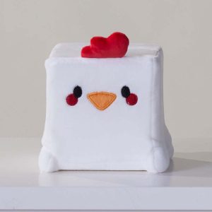 Chicken Slow Rise Cube Plush
