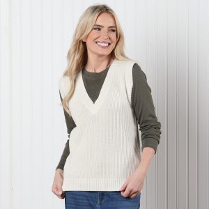 Ivory Sweater Vest