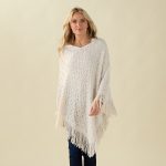 Knit Fringe Poncho