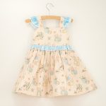 Toddler All-Over Woven Peter Rabbit Print Dress
