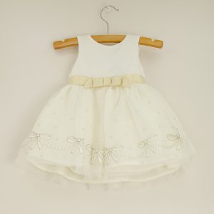 Infant Bow Hem Tutu Dress
