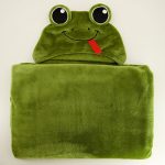 Frog Hooded Throw