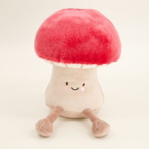 Red Mushroom Sitting Plush