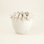 Ceramic Vase with Birds