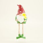 Gnome with Flower Shelf Sitter