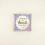 Friends Are Like Flowers Block Sign