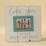 Beach And Back Wall Photo Frame