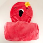 Flamingo Hooded Throw