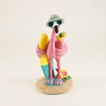 Flamingo Boy Figurine