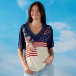 Flag and Flower Tee